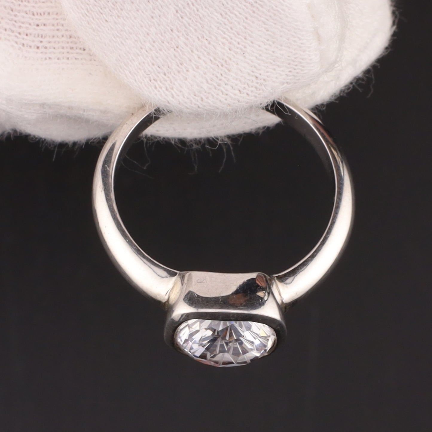 Ring Zirkonia  - Größe / Maß 55