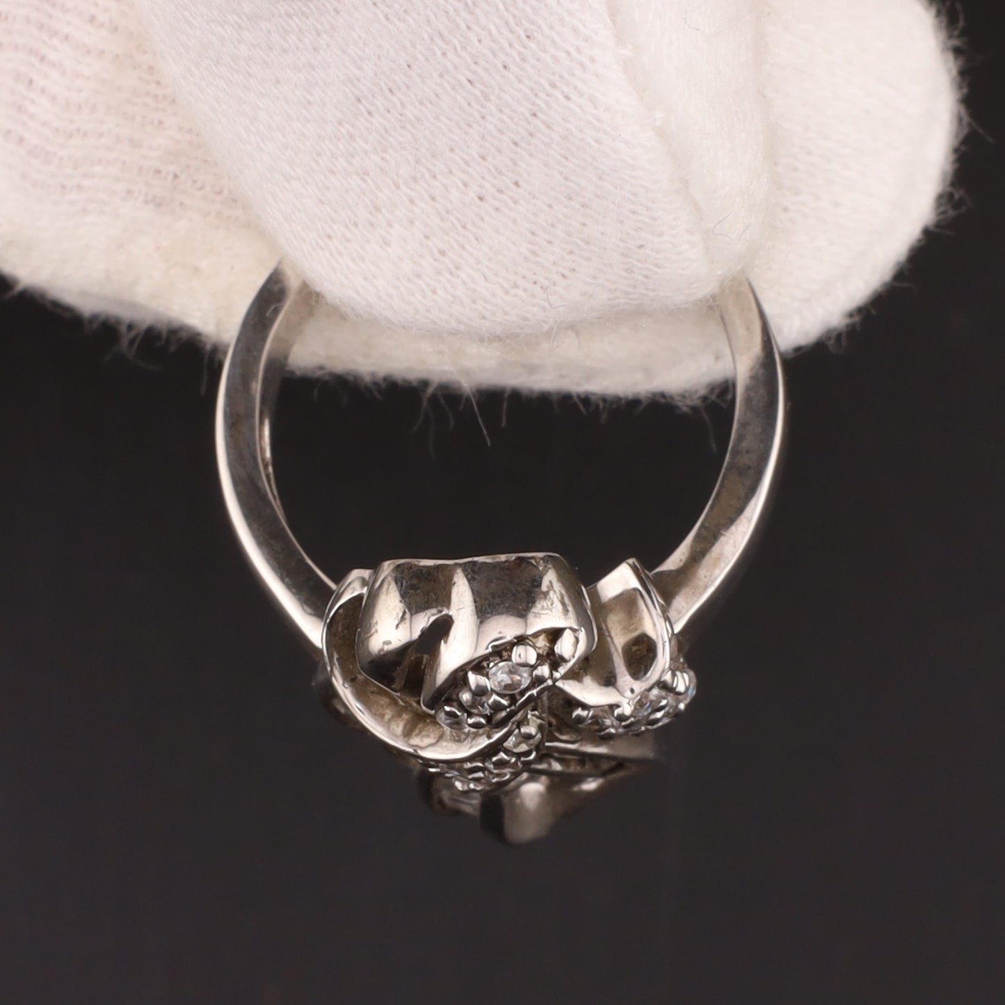 Ring Zirkonia  - Größe / Maß 54