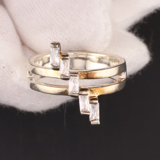 Ring Zirkonia - Größe / Maß 58