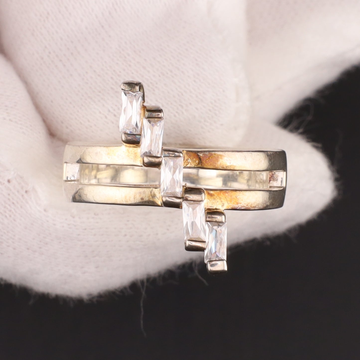 Ring Zirkonia - Größe / Maß 58