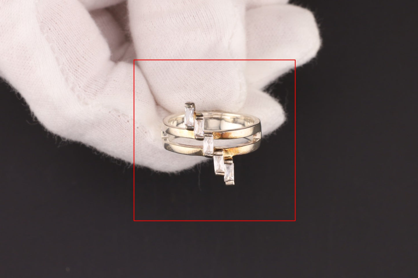 Ring Zirkonia - Größe / Maß 58