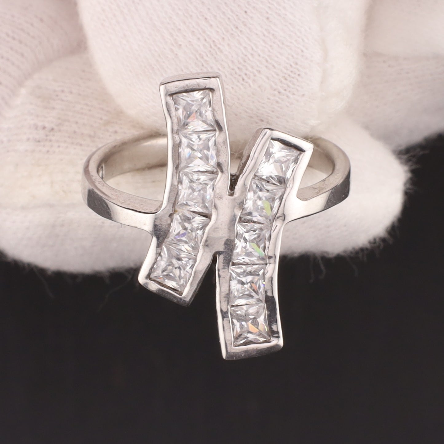 Ring Zirkonia - Größe / Maß 57