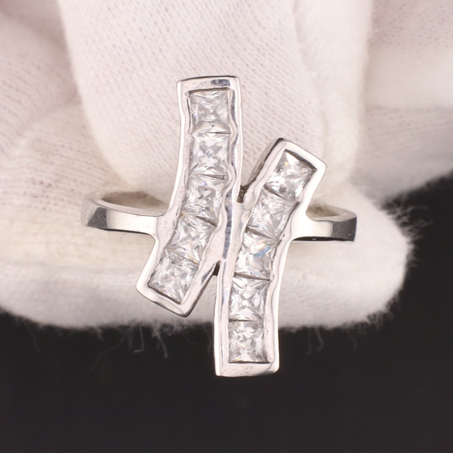 Ring Zirkonia - Größe / Maß 57