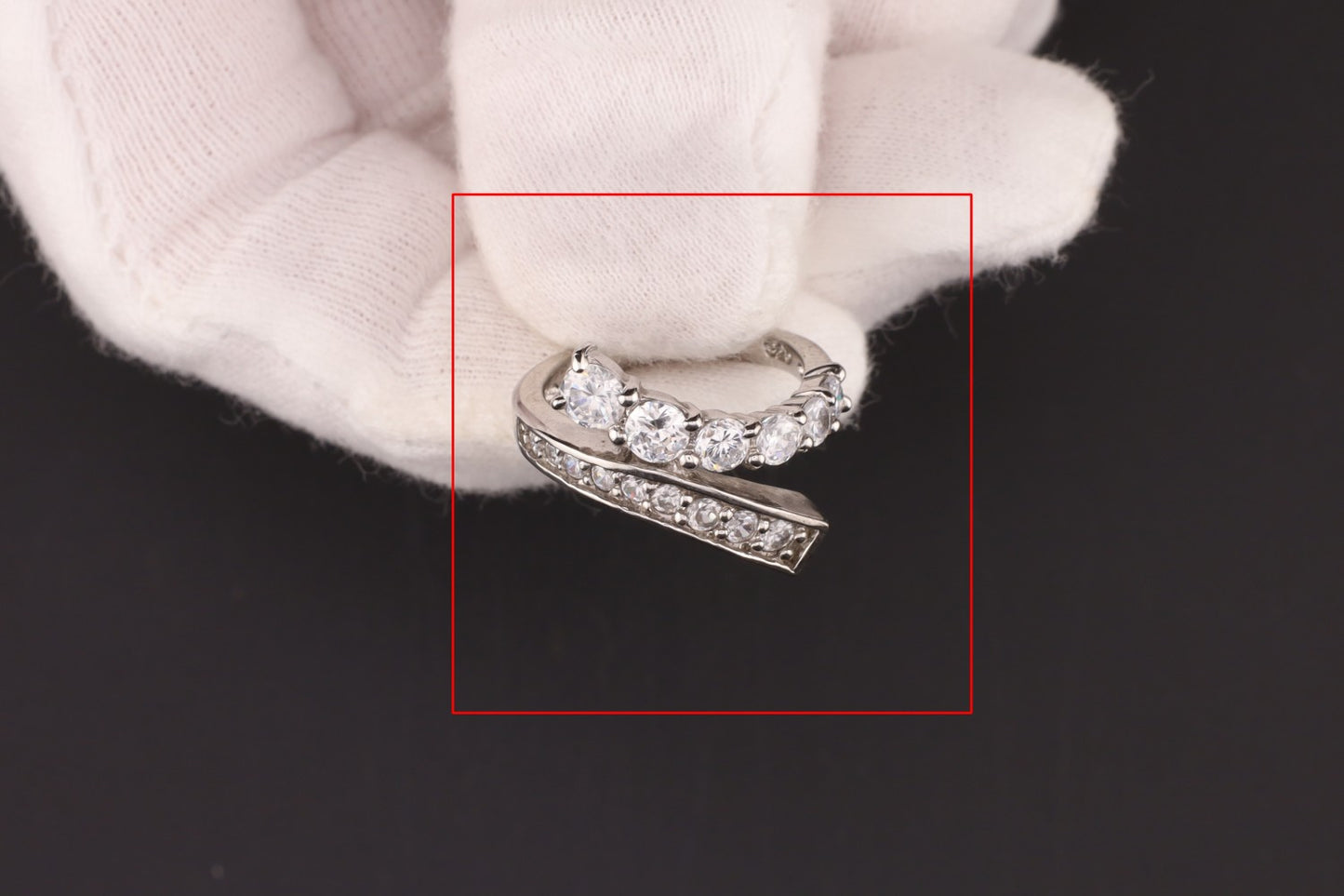 Ring Zirkonia - Größe / Maß 55