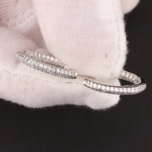 Creolen Zirkonia versch. Farb