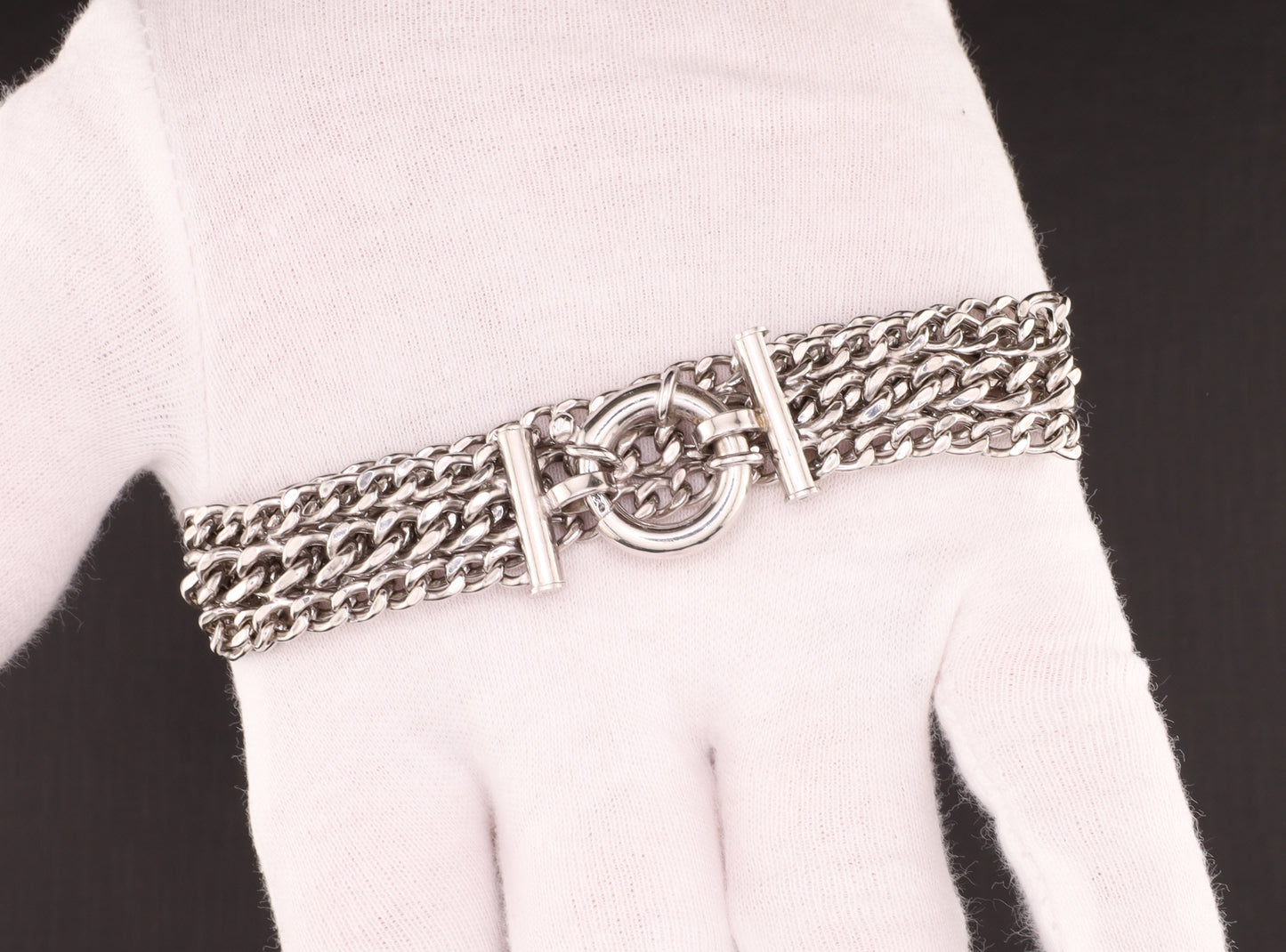 Panzerarmband 3reihig 19cm