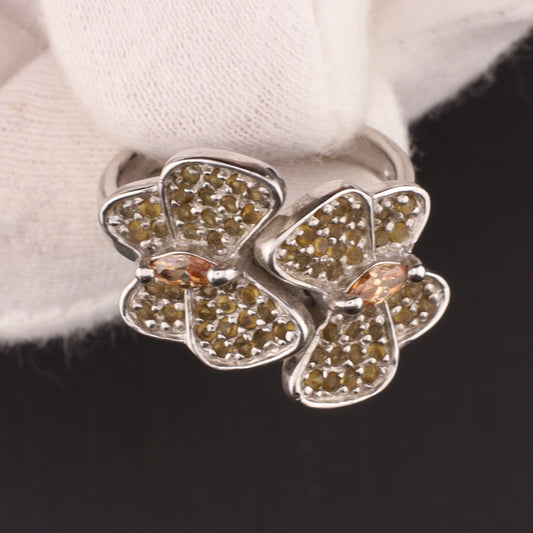 Ring Zirkonia  - Größe / Maß 57