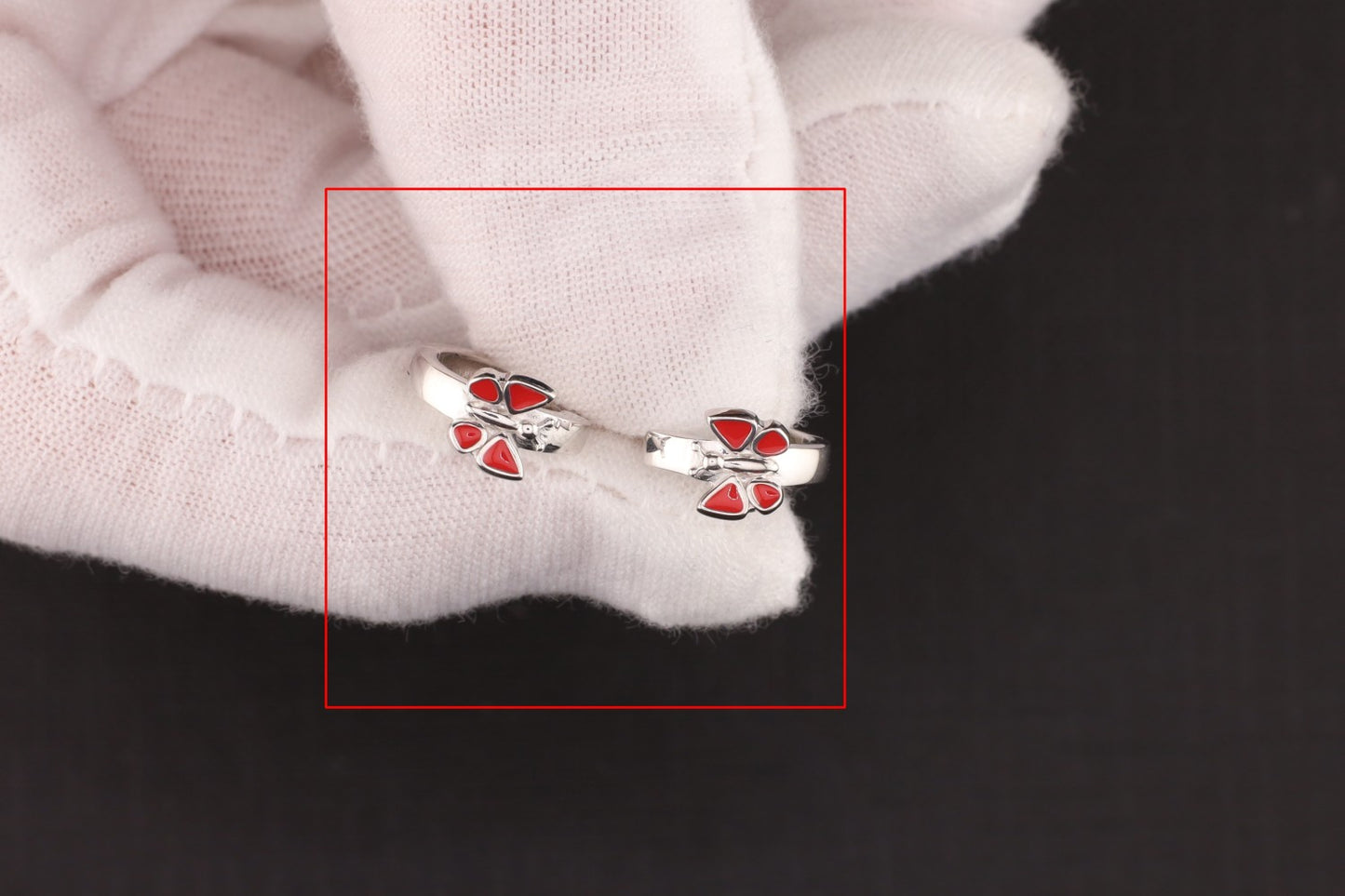 Klappcreole mit Schmetterlin