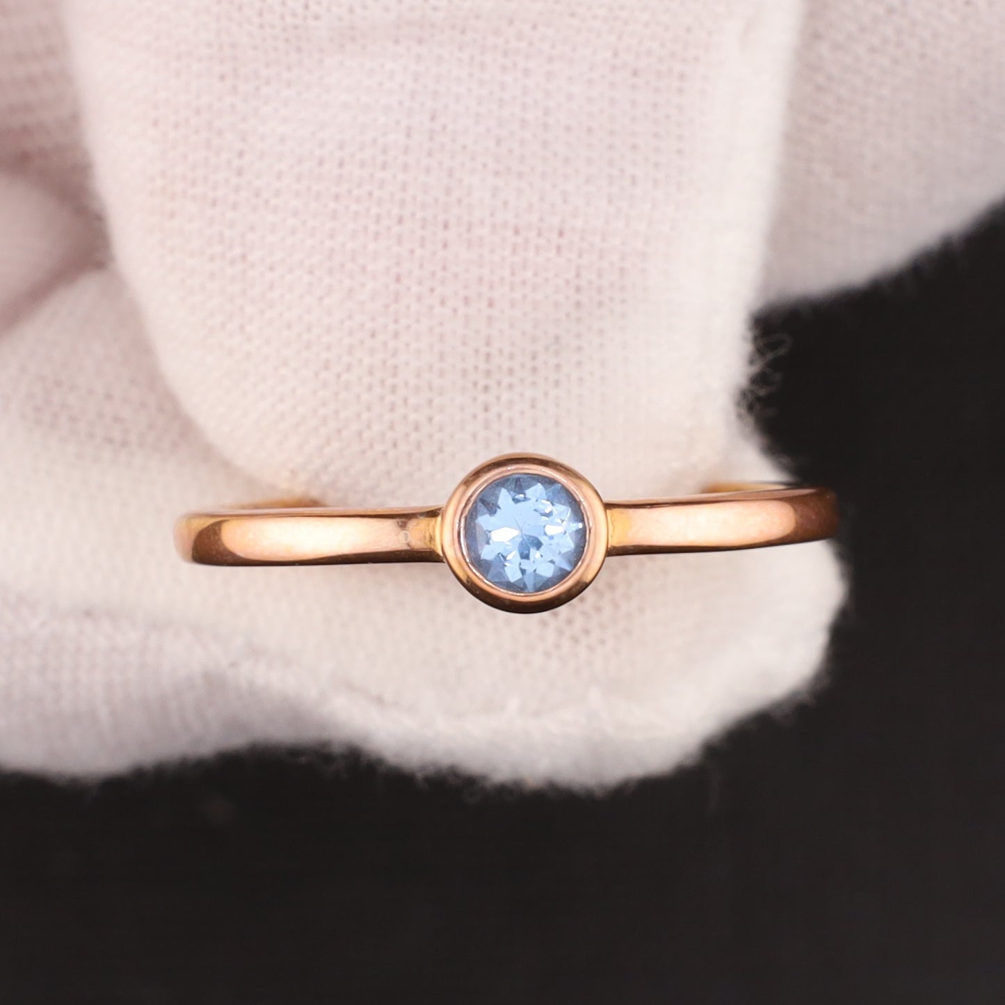 Ring Bl - Größe / Maß 58