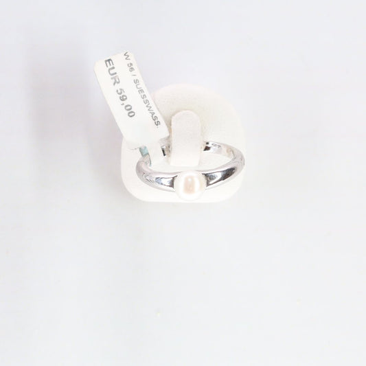 Ring mit Perle - Größe / Maß 56