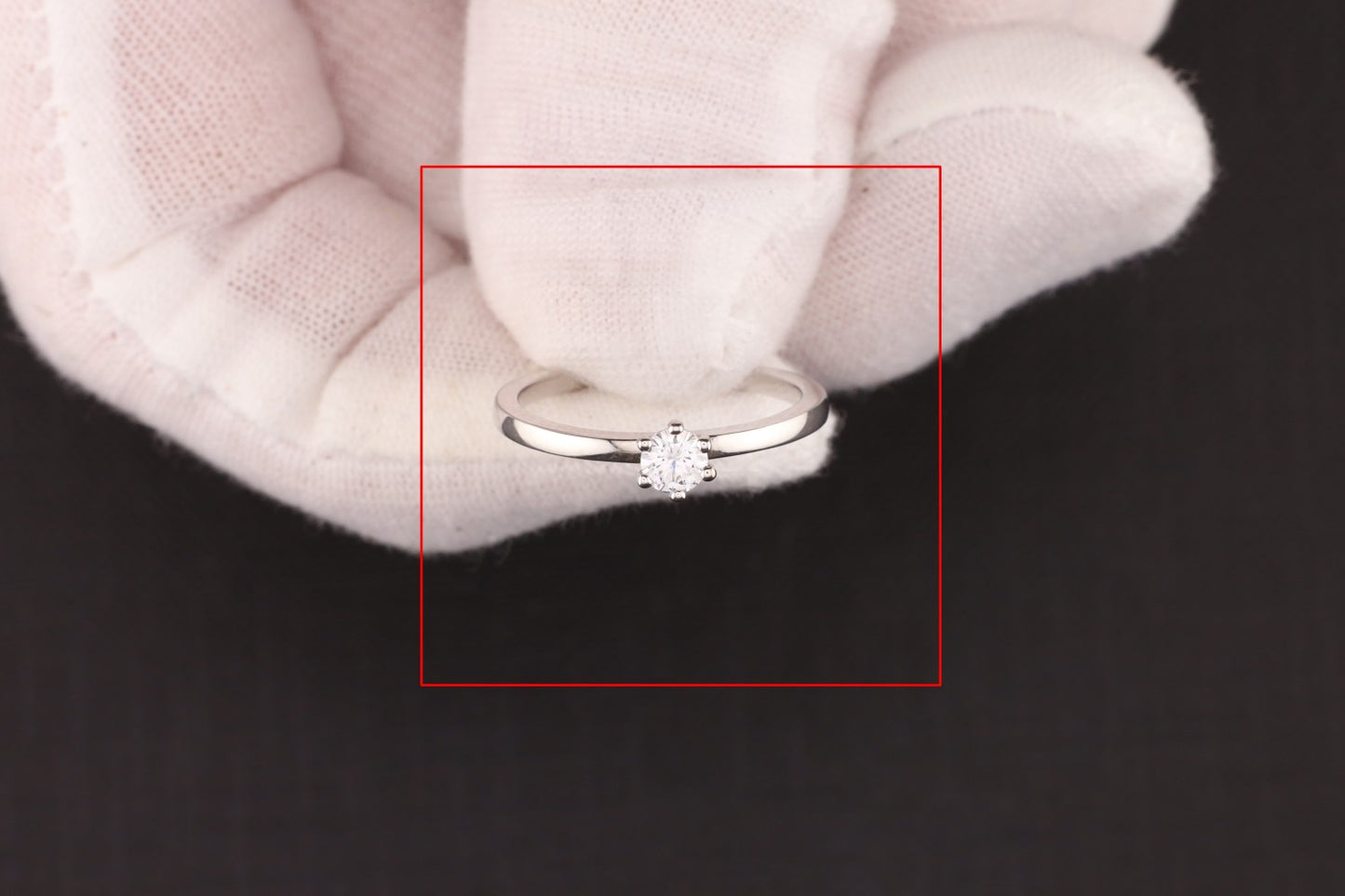 Ring Zirkonia - Größe / Maß 54