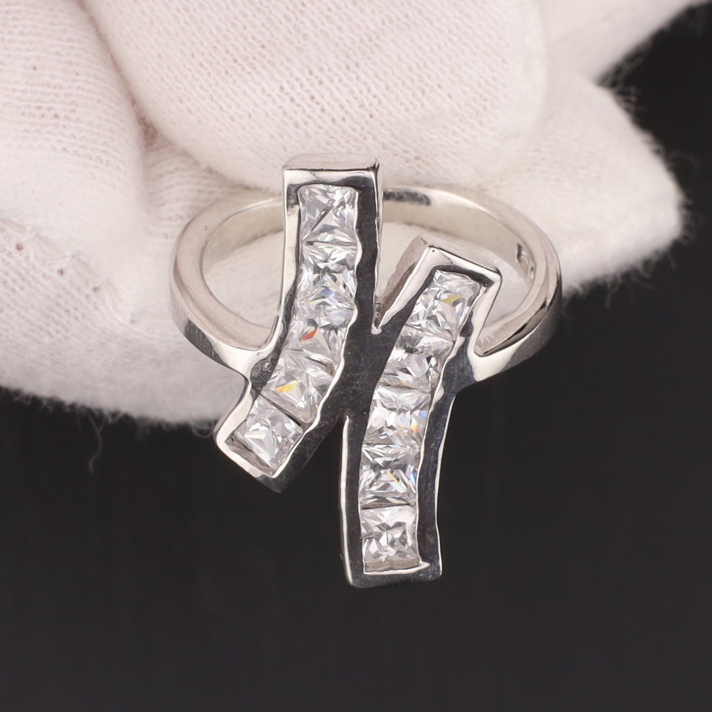 Ring Zirkonia - Größe / Maß 52