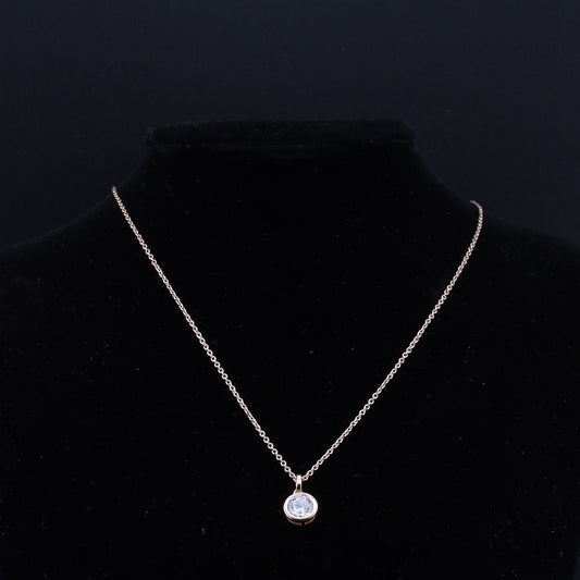 Collier Zirkonia rosé 40-45c