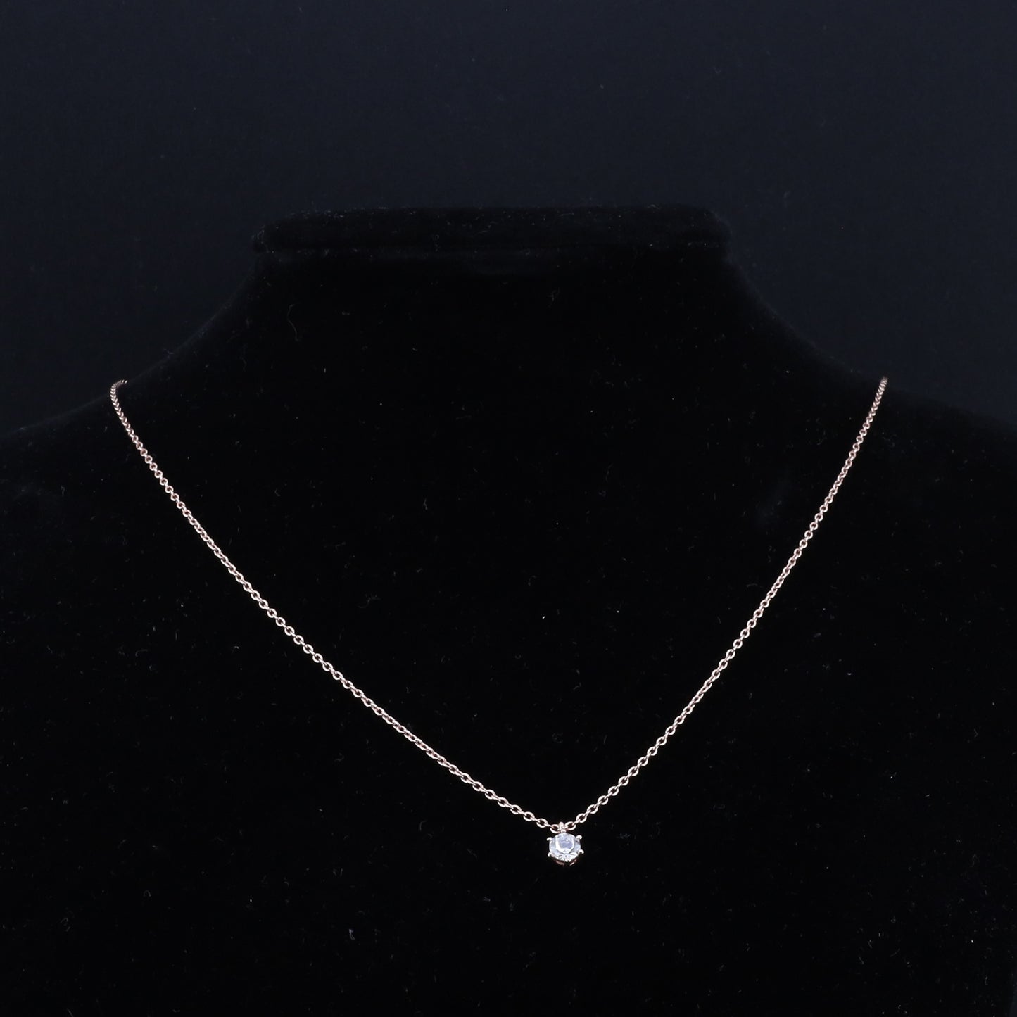 Collier Zirkonia rosé 40-45c