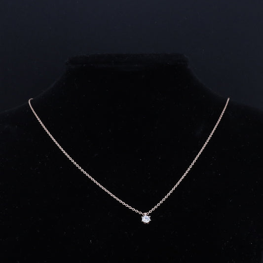 Collier Zirkonia rosé 40-45c