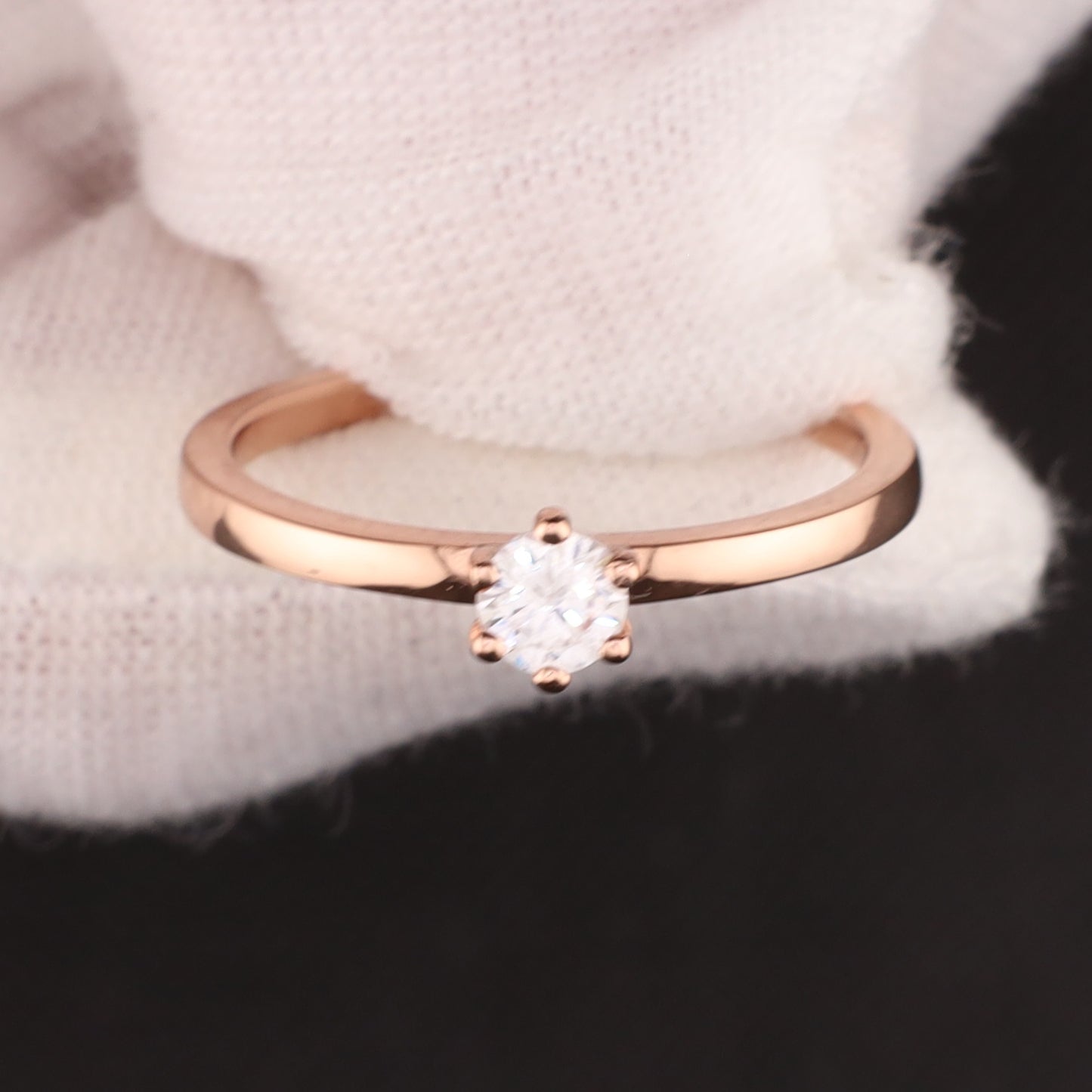 Ring Zirkonia  - Größe / Maß 54