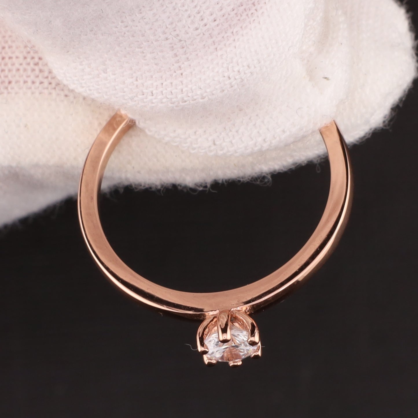 Ring Zirkonia  - Größe / Maß 54