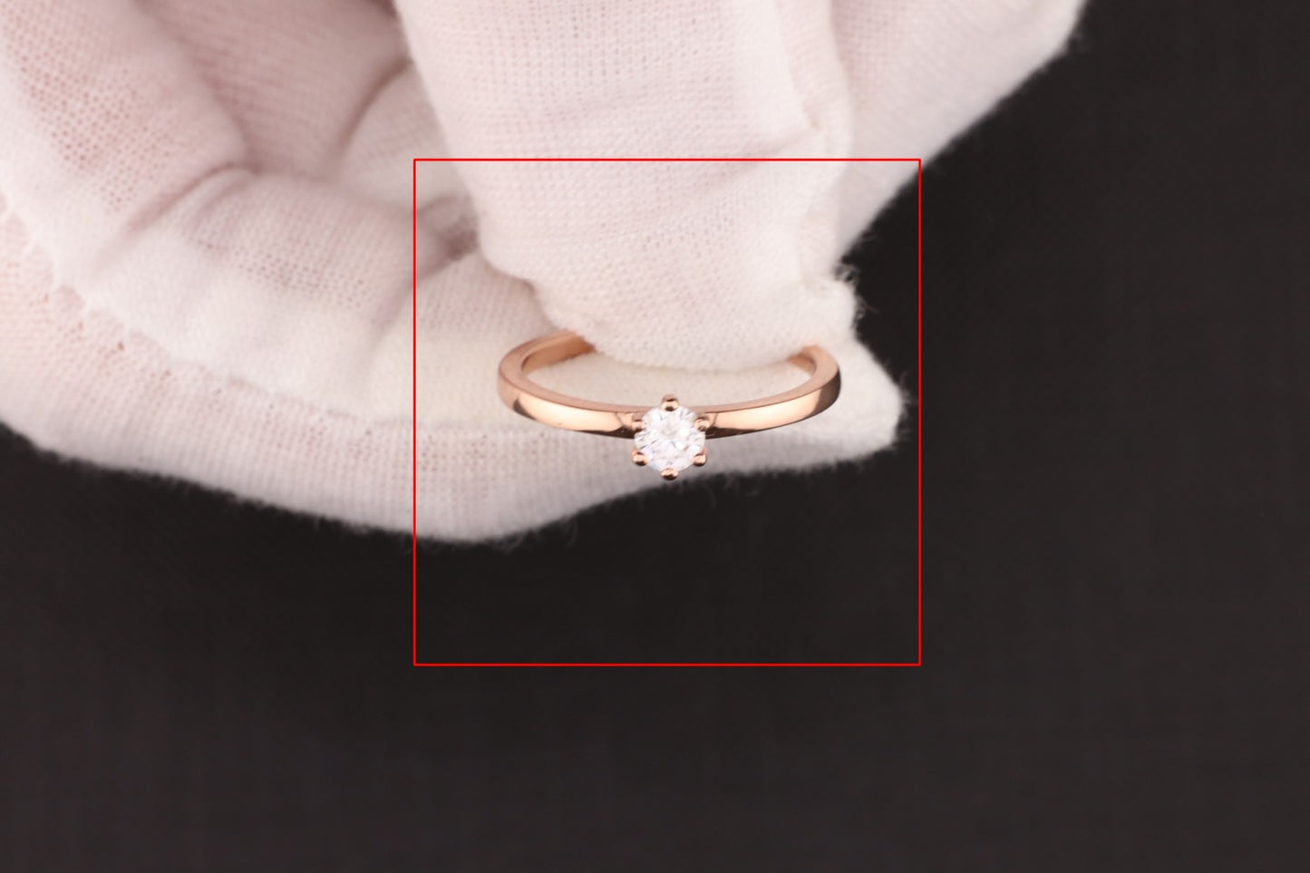 Ring Zirkonia  - Größe / Maß 54