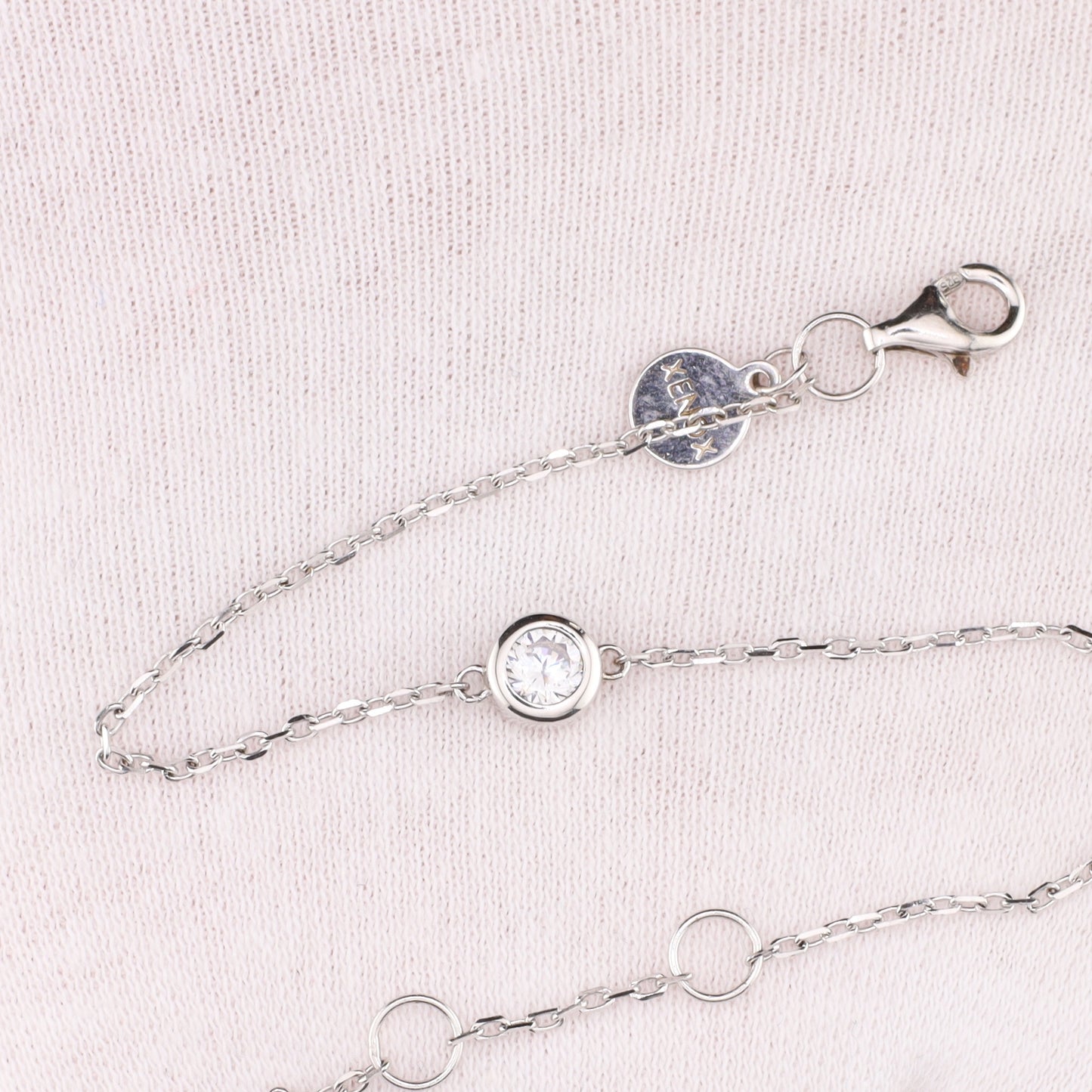 Armband Zirkonia 15-18 5cm