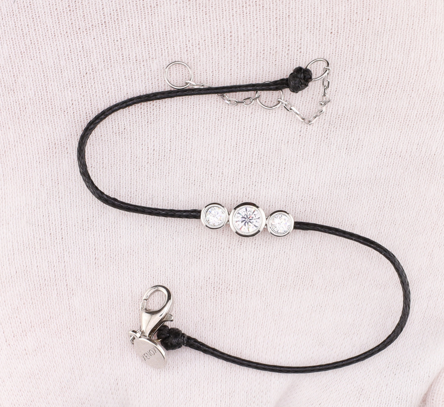 Armband Zirkonia 15-18 5cm