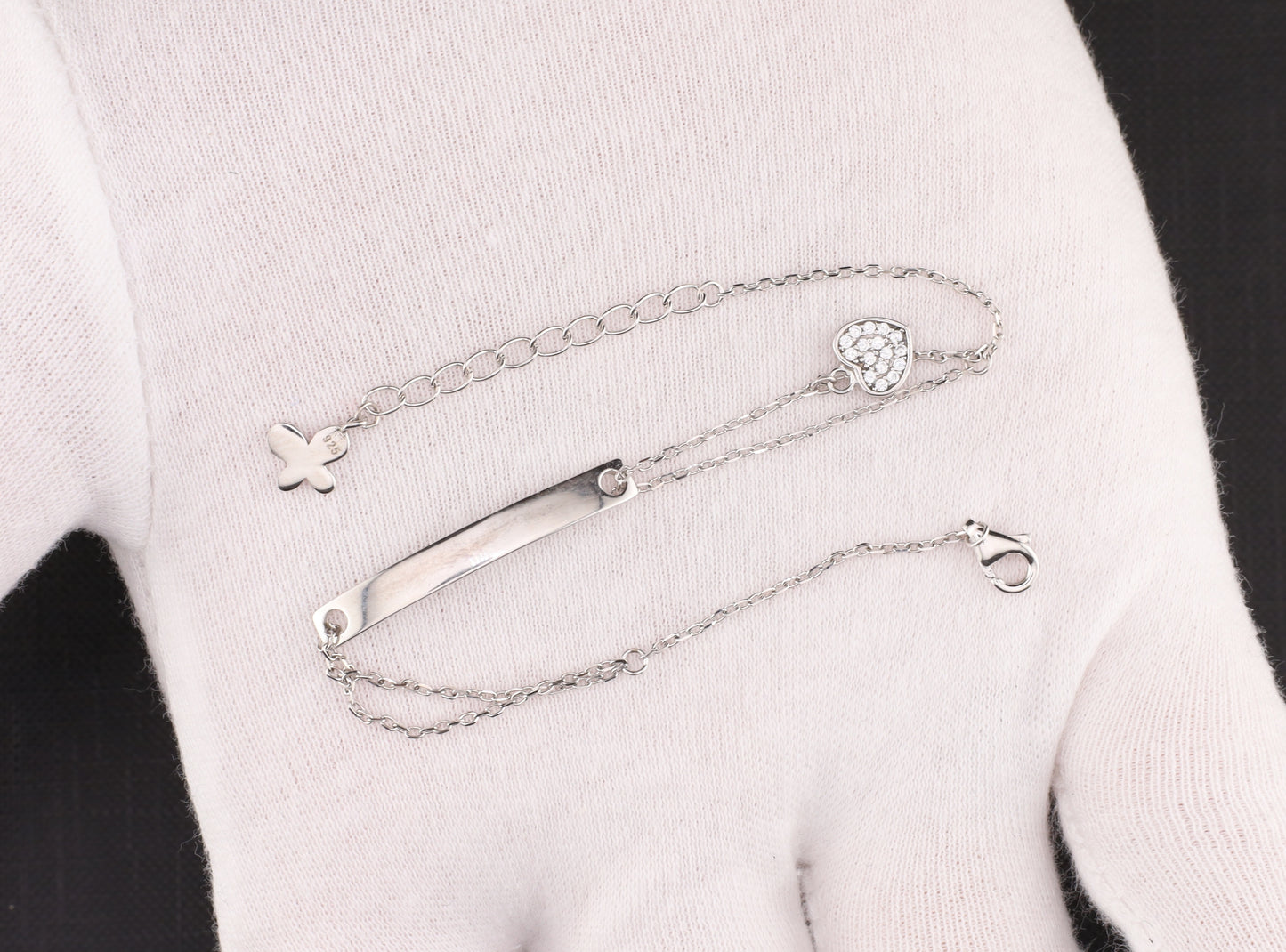 Armband Zirkonia oval