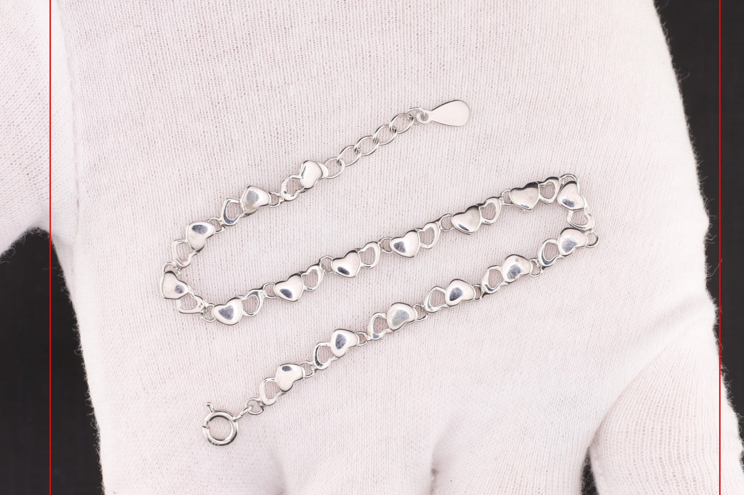 Armband Zirkonia oval