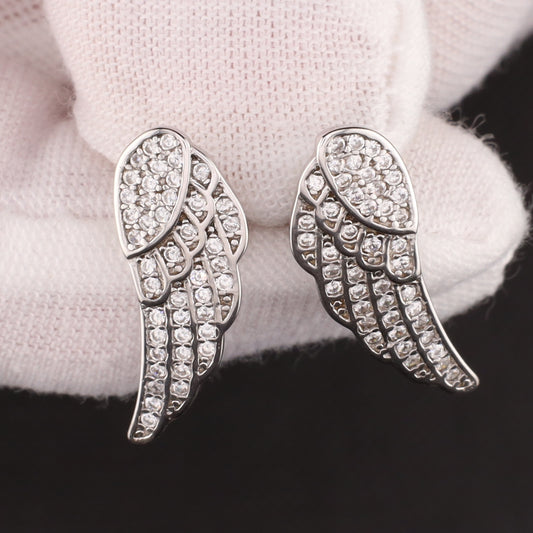 Ohrstecker Flügel Zirkonia