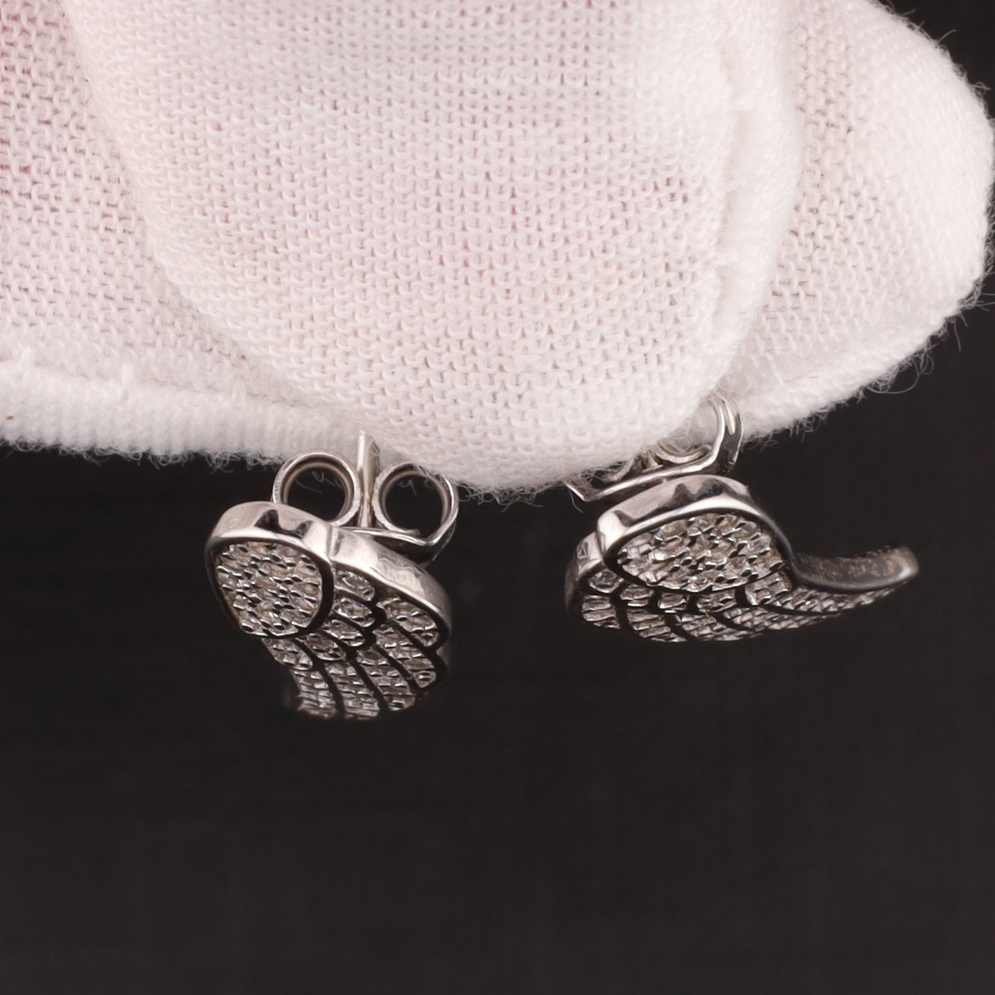 Ohrstecker Flügel Zirkonia