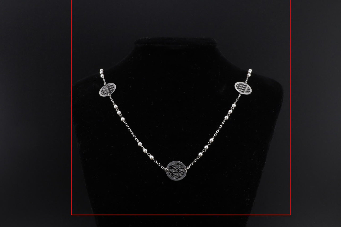 Collier Zirkonia Lebens Perle