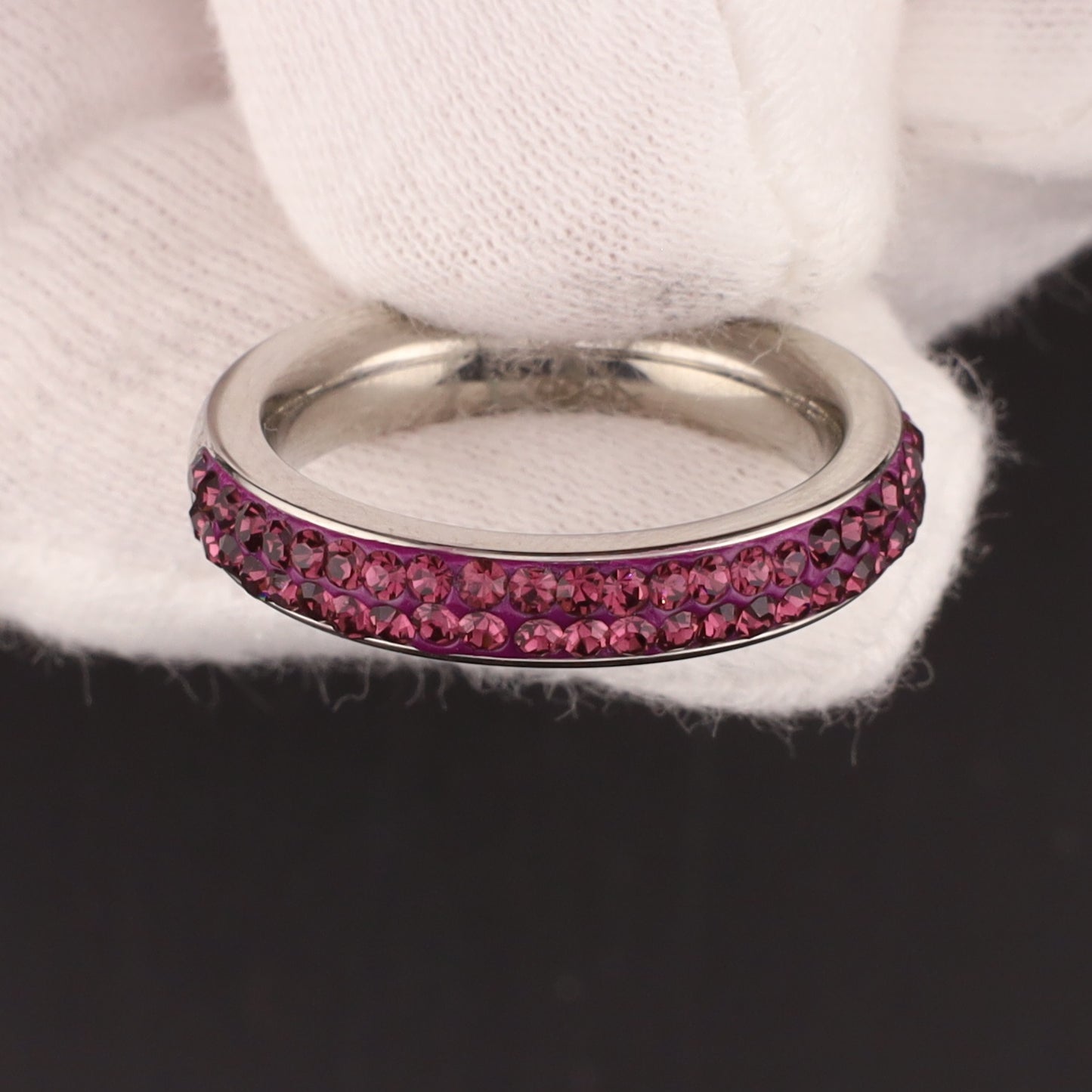 Ring mit Stein(en) - Größe / Maß 54