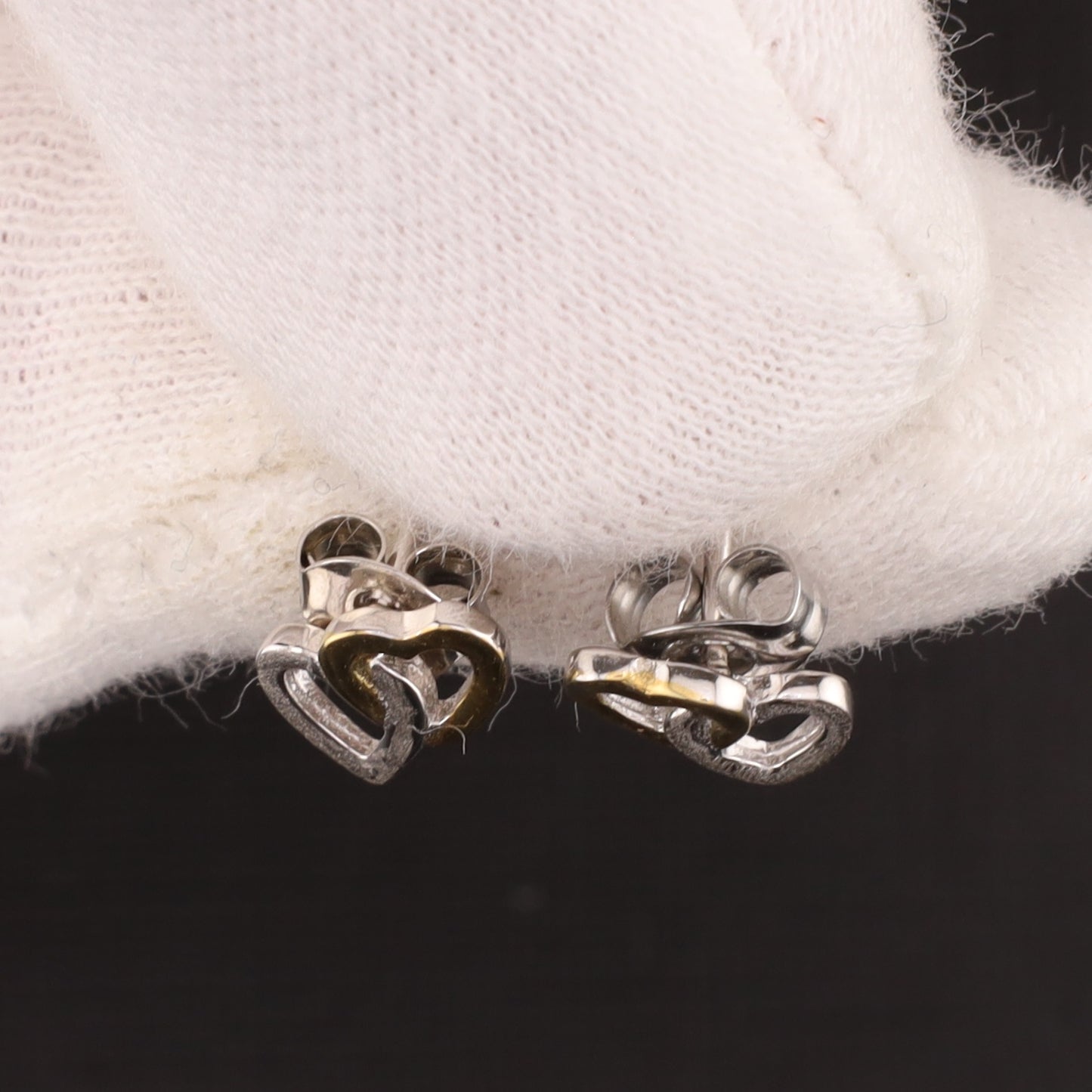 Ohrstecker Doppelherz bico