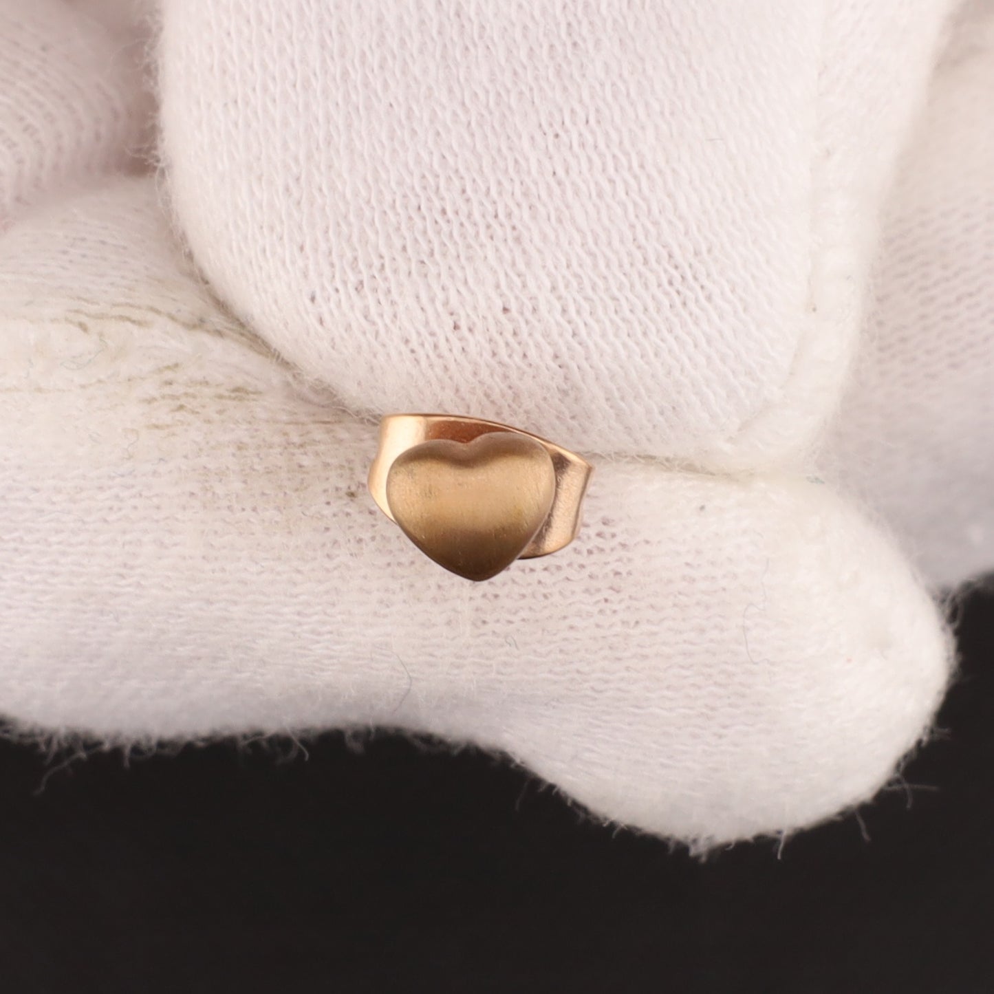 Ohrstecker Blatt rose. Zirkonia