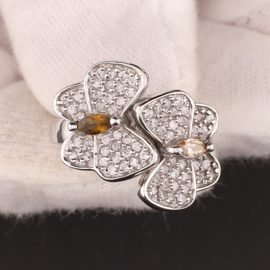 Ring Zirkonia  - Größe / Maß 58