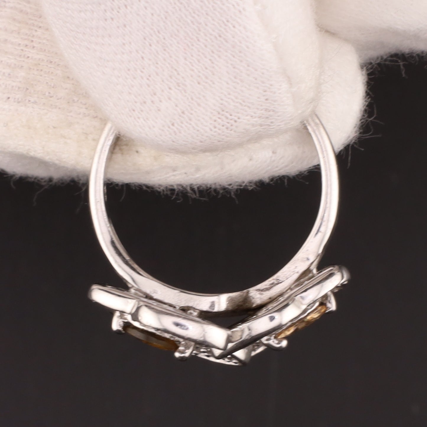 Ring Zirkonia  - Größe / Maß 58