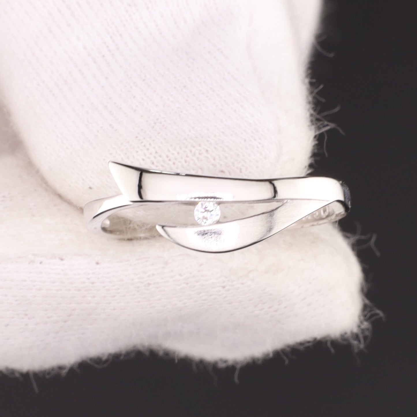 Ring Zirkonia - Größe / Maß 55