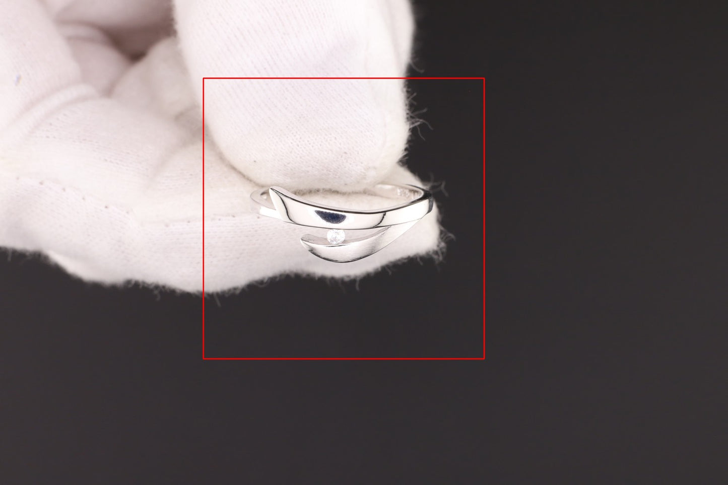 Ring Zirkonia - Größe / Maß 55