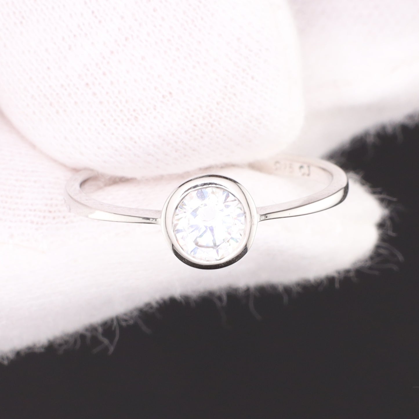 Ring Zirkonia - Größe / Maß 54