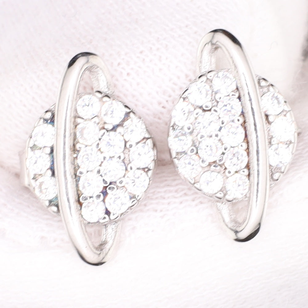 Ohrstecker Planet Zirkonia