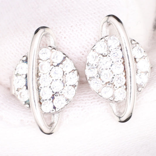 Ohrstecker Planet Zirkonia