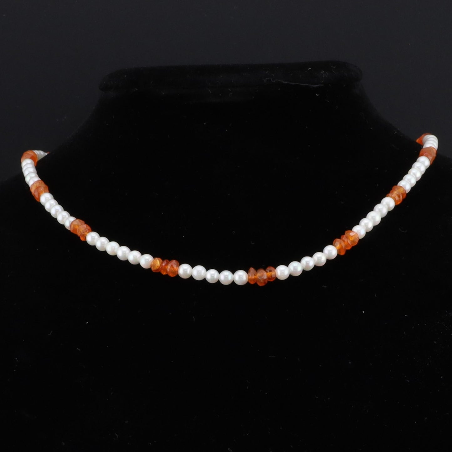 Collier SW und Feueropal
