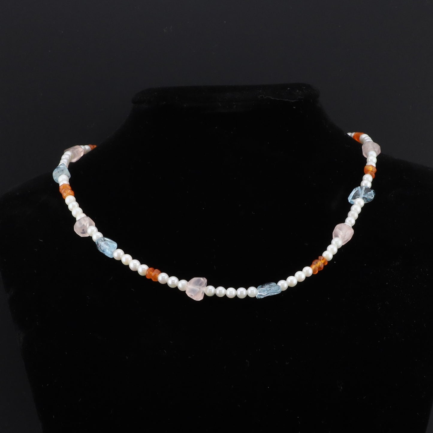 Collier ZP mit echten Steinen