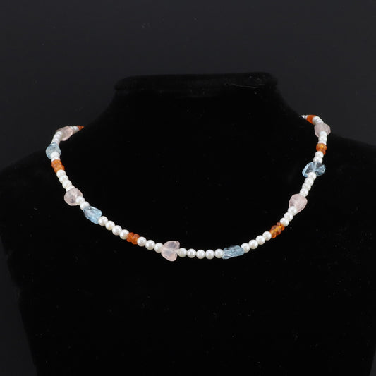 Collier ZP mit echten Steinen