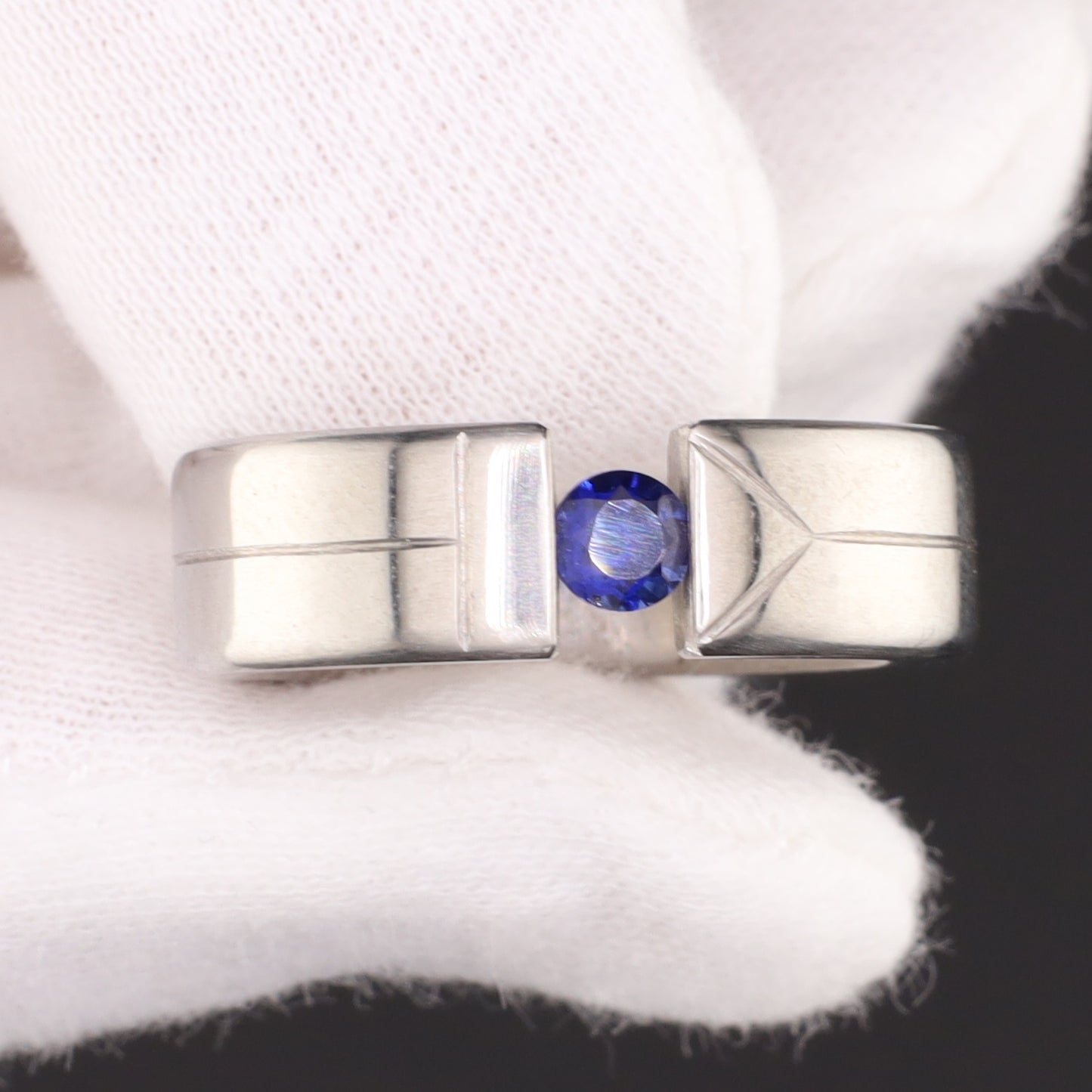 Ring synth. Stein - Größe / Maß 57