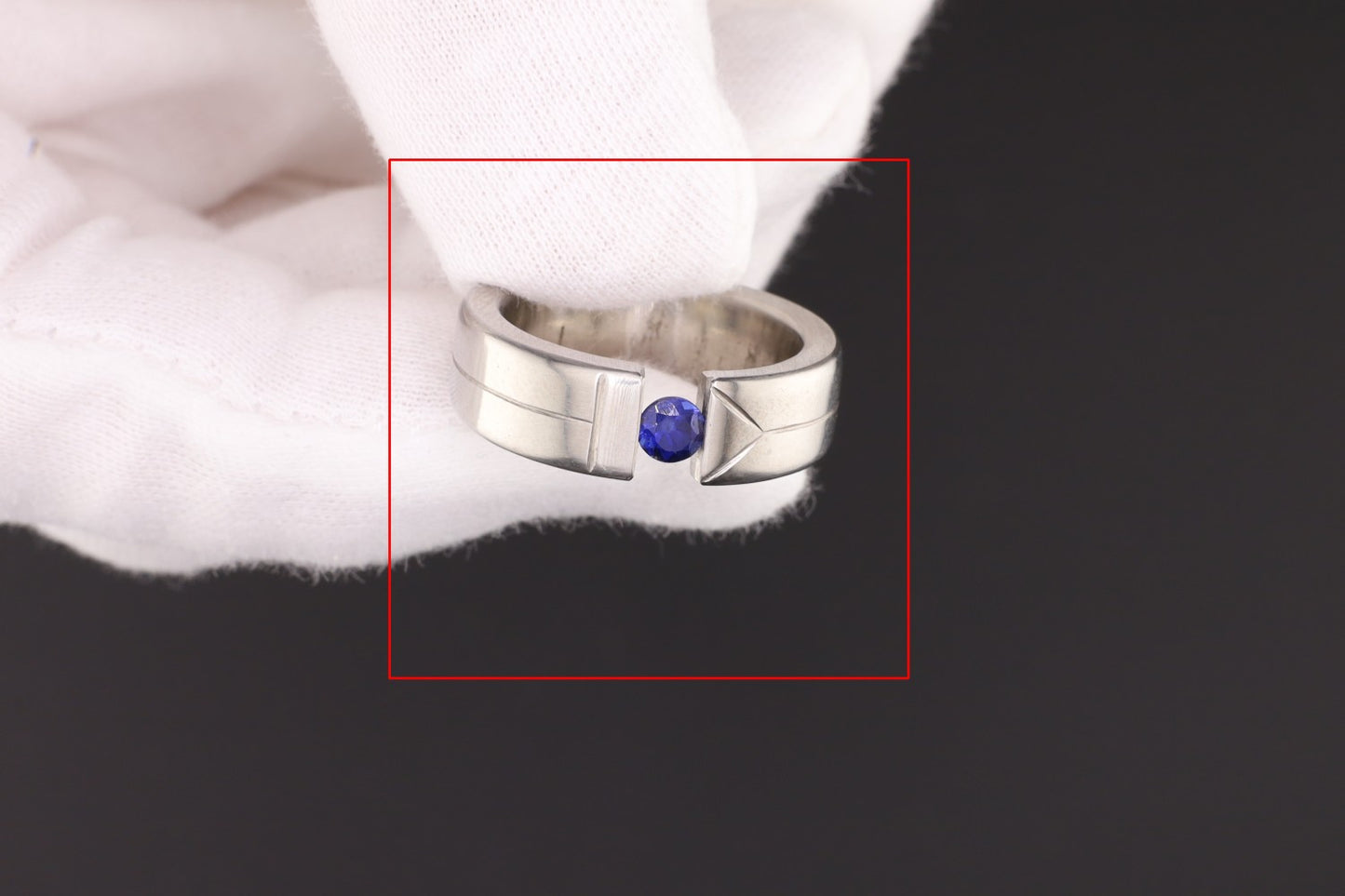 Ring synth. Stein - Größe / Maß 57