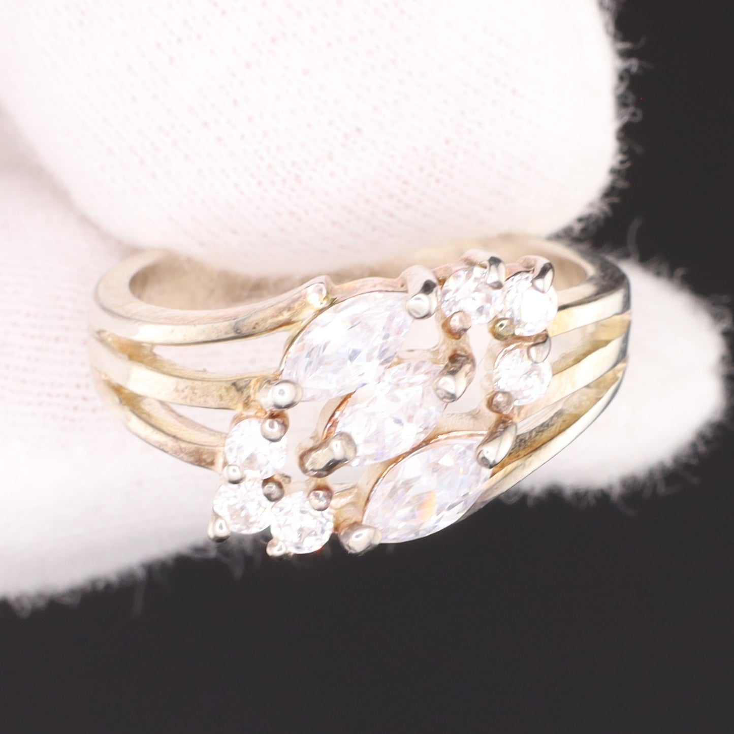 Ring Zirkonia - Größe / Maß 54