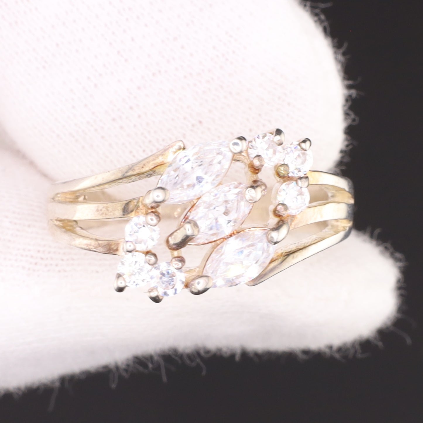 Ring Zirkonia - Größe / Maß 54