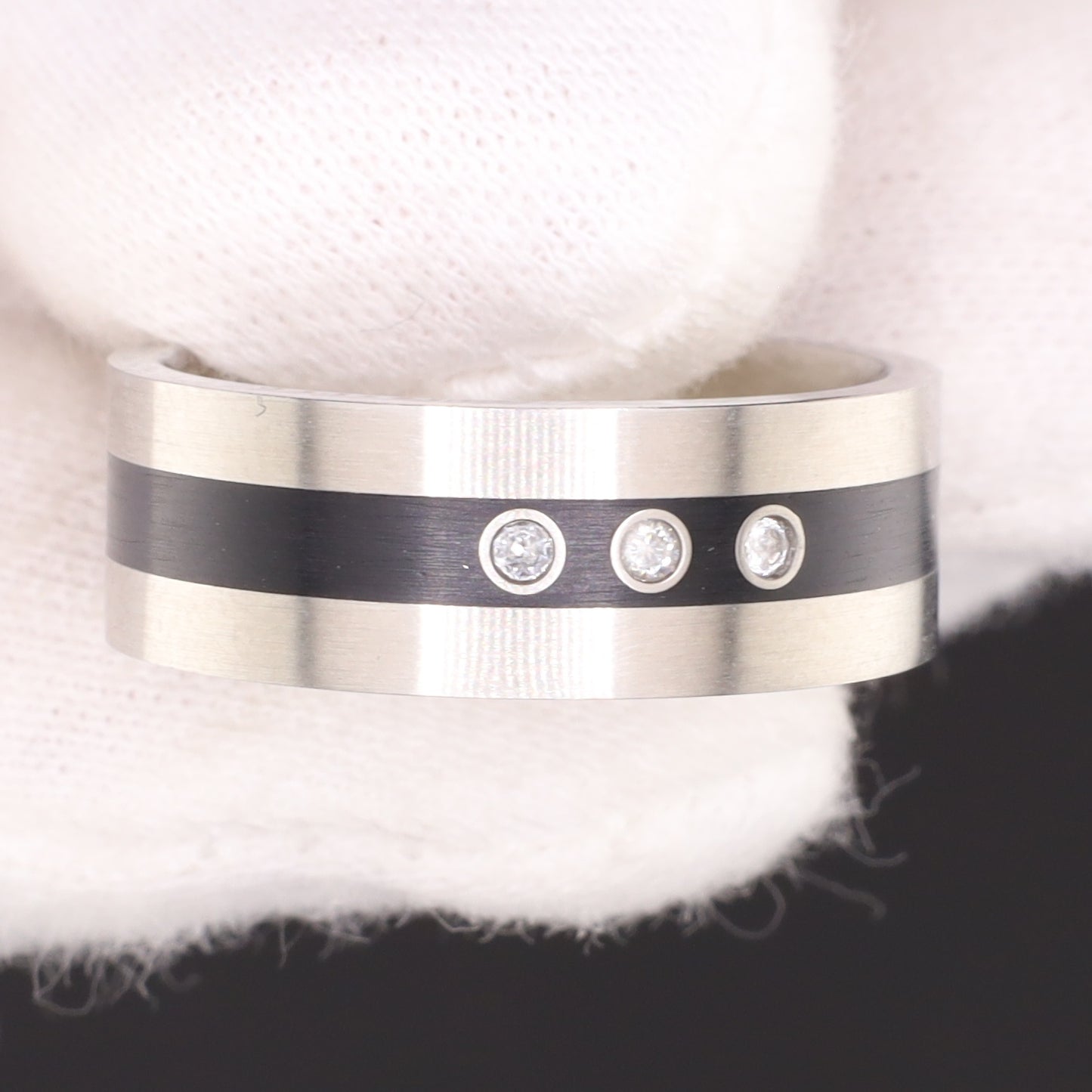 Ring mit Stein(en) - Größe / Maß 51