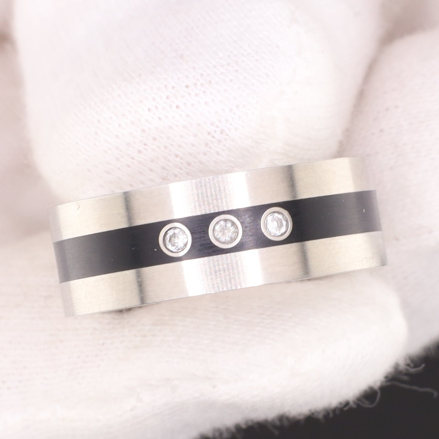 Ring mit Stein(en) - Größe / Maß 51