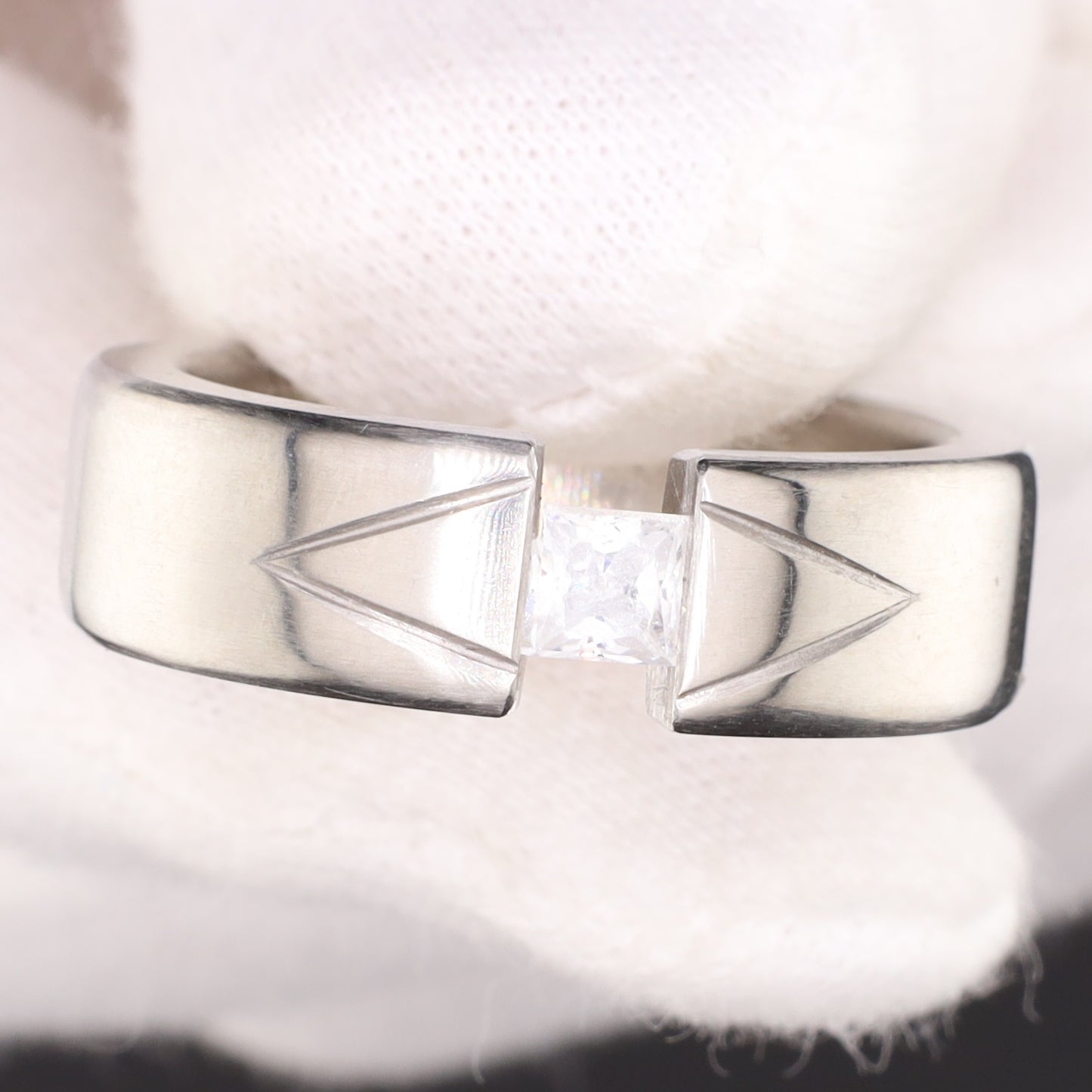 Ring synth. Stein - Größe / Maß 58