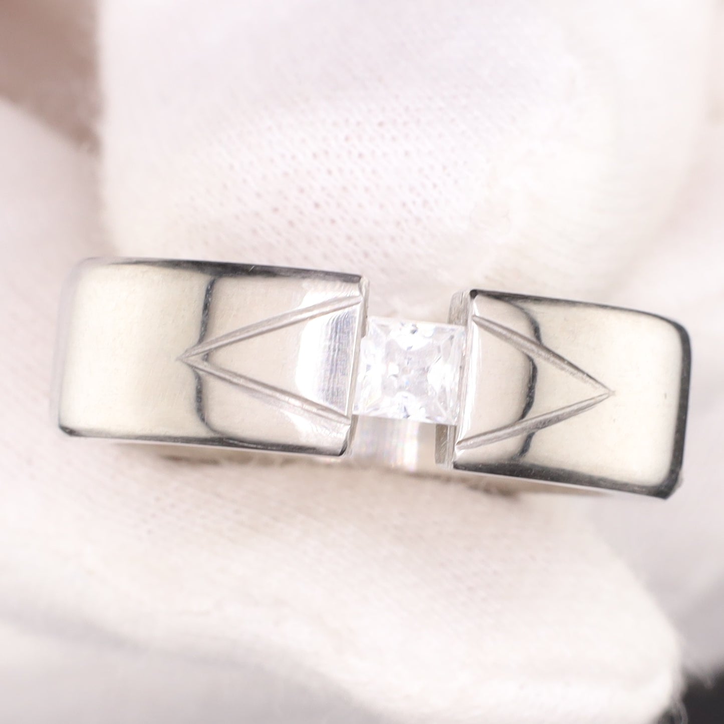 Ring synth. Stein - Größe / Maß 58